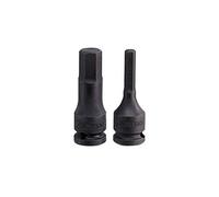 KING TONY 305508S Socket De Impacto 3/8" Hexagonal Allen 1/4" L55mm for DIYers & Professionals, Designed for Repair and Installation tasks