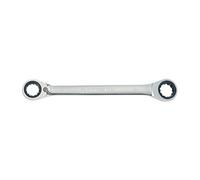 KING TONY 37372123M Wrench Estrella Con Ratchet Angulo De Cabeza 15O 21x23mm for DIYers & Professionals, Built for Repair and Installation tasks