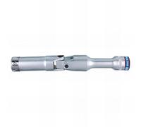 King Tony 378516M Socket Long Articulado Hex 3/8 16mm para Bujias De Precalentamiento for DIYers & Professionals, Ideal for Repair and Installation tasks, 16mm