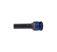 KING TONY 401507M Socket De Impacto Con Bit Hexagonal 1/2" 7mm for DIYers & Professionals, Ideal for Repair and Installation tasks, 7mm