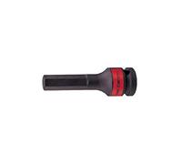 KING TONY 401508S Socket De Impacto Con Bit Hexagonal 1/2" for DIYers & Professionals, Made for Repair and Installation tasks