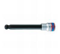 King Tony 40D006 Socket Hexagonal Con Cabeza Esferica H6 140 mm for DIYers & Professionals, Built for Repair and Installation tasks, 140 mm