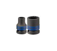 KING TONY 653023M Drive 12 Point Impact Socket, 23 mm, 3/4-inch