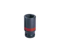 KING TONY 843538S Socket De Impacto Long 1" 1-3/16" for DIYers & Professionals, Ideal for Repair and Installation tasks
