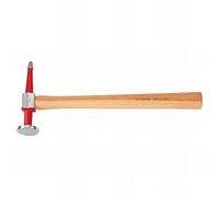KING TONY 9CF132 Hammer De Carrocero Cabeza Redonda Plana for DIYers & Professionals, Built for Repair, Installation and Workshop tasks, red