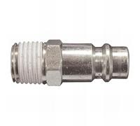 King Tony M7- Juego De 2 Conectores Roscado Macho 1/4" para Export