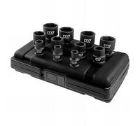 King Tony MB42011M M7 - Caja De Sockets De Impacto 1/2" - 10 A 32mm for DIYers & Professionals, Built for Repair and Installation tasks, 32mm, 11 Pieces