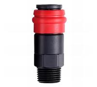 KING TONY SY0413M M7 - Conector Rapido Composite 1/2" Macho - Europe for DIYers & Professionals, Built for Repair, Installation and Workshop tasks