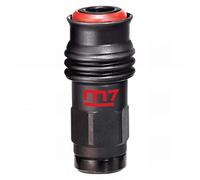 King Tony SY300FD M7- Conector Rapido Con Seguridad 3/8" Hembra for DIYers & Professionals, Designed for Repair, Installation and Workshop tasks