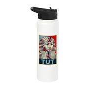 King TUT Tutankhamun Poster Stainless Steel Insulated Water Bottle