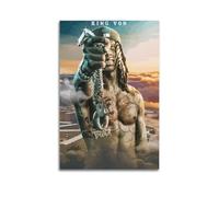King Von Portrait Poster Poster Decorative Painting Canvas Wall Posters And Art Picture Print Modern Family Bedroom Decor Posters 12x18inch(30x45cm)