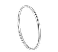 King Will Basic Men's High Polished Tungsten Carbide Ring, Comfort Fit Domed Wedding Band,Silver 2mm,K 1/2(5.5)