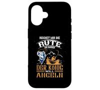 King will Fishing Her Jester - Funny Angel Saying King Case for iPhone 16