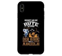 King will Fishing Her Jester - Funny Angel Saying King Case for iPhone XS Max