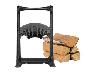 King XL Log Splitter Sturdy Recycled Cast Iron Kindling Splitter Manual &