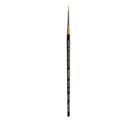 KINGART 9350-18/0, Premium Artist Brush, Golden TAKLON Liner-Size: 18/0, Synthetic