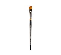 KINGART 9400-1/2, PREMIUM ARTIST BRUSH, GOLDEN TAKLON ANGULAR SHADER-SIZE: 1/2, Wood