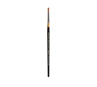 KINGART 9850-1/8 Original 9850 Series, Golden Taklon Deerfoot Stippler, Size 1/8, Black/Gold