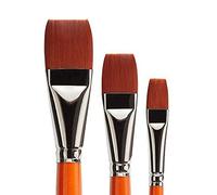 KINGART B-012 3 PC. Radiant WASH Brush Art Set, Assorted 3 Piece