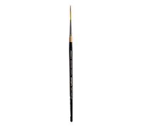 KINGART Original Gold 9050-2 Premium Artist Brush, Golden TAKLON Script Liner Size: 2, 2, Black