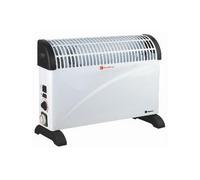 2000w convector heater with 24hr timer adjustable thermostat and brackets