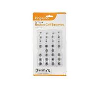 Kingavon 30 Pack Button Cell Batteries