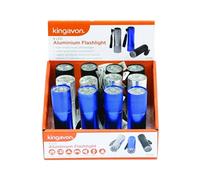 Kingavon 9 Bulb LED Aluminium Flashlight