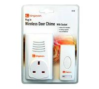 Kingavon BB-DC105 Plug-in Wireless Door Chime with Socket