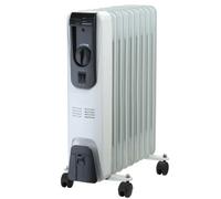 7/9/11 Fin Portable Electric Oil Filled Heat Radiator Caravan Home Garage Heater [EEK: A++]