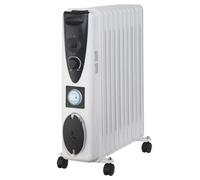 2.5Kw 11 Fin Electric Oil Filled White Radiator