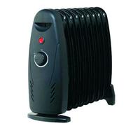 Kingavon BB-OR109 9-Fin Mini Oil Filled Radiator - Black