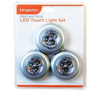 Kingavon Peel And Stick Led Touch Light Set