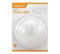 Vivo Large 14Cm Led Push Light Portable Touch Lamp Wall Caravan Bathroom Battery Op