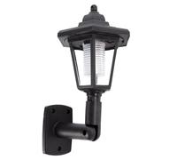 Kingavon Vintage Solar Wall Lantern - Black Kingavon Black