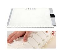 Kingbar Electric Warming Tray, Silicone Food Warmer Hot Plate With Adjustable Temperature, Upgrade Roll Up Fast Heating Tray For Family Party Restaurant