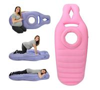 Kingbar Inflatable Pregnancy Pillow, Maternity Pillow With Hole For Tummy, For Ultimate Sleeping Support, Support For Baby Bump, Pink