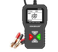KINGBOLEN BM550 6V 12V 24V Car Battery Tester, 100-2000 CCA Voltage Tester 2Ah-220Ah Internal Resistance Tester Accurate Digital Auto Battery Analyzer for Cars Trucks SUV ATV Boats Motorcycles Vehicle