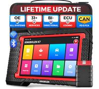 KINGBOLEN K7 Bi-Directional Car Diagnostic Tool Lifetime Update,31 Resets