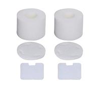 KingBra 2set Vacuum Cleaner Filter Sponge, Washable and Reusable Foam & Felt Filter Kit Replacement for Shark XFF36 Navigator NV36 NV36A NV42, Vacuum Cleaner Replace Part #XFF36