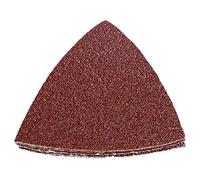 KingBra 40 Grit Triangular Multitool Sandpaper, 80mm Wood Sanding Paper Fit 3-1/8 Inch Oscillating Multi Tool Sanding Pads, Pack of 20 (Not Universal Size, Please Check The Size)