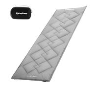 KingCamp Camping Bed Mattress - Non-Slip Roll Up Mattress 500 g/m² for Camping Bed/Cot with 4 Corner Straps, Breathable T/C Polycotton Sleeping Pad, Machine Washable Mat for Sun Lounger