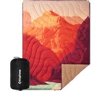 KingCamp Camping Blanket Outdoor,All-Weather Warm Sherpa Fleece,Travel Blanket, for indoor,Traveling, Hiking, Picnic,Beach, Hiking,Car,Camping & Indoor(ORANGE,200x145cm)