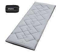 KingCamp Cot Pad Mattress for Camping, Sleeping Pad for Cot, Portable Foldable Cot Sleeping Pad, Lightweight Soft Extra Thick Sleeping Cot Mattress Pad 75"x25" for Hiking Backpacking Adults