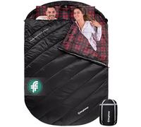 KingCamp Double Sleeping Bag with 2 Pillow, Extra Large, 240 x 150 cm