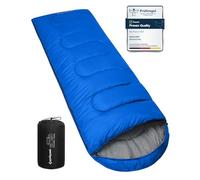 KingCamp Sleeping Bag 3-4 Season Single | Lightweight&Durable, Connectable Left-Right to Double, for Adults&Kids, Ideal for Camping, Travel, Summer Outdoor Use
