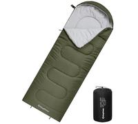 KingCamp Sleeping Bag 3 Season- Lightweight Waterproof Camping Sleeping Bags Indoor & Outdoor Use for Adults for Camping with Compression Sack