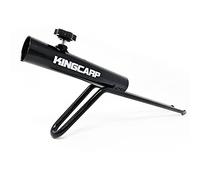 KingCarp - Anodized Brolly Spike 23 millimetre Diameter Capacity/Compact Light Strong Corrosion Resistant Steel/Anti Twist Ground Prongs & Foot Bar for Fishing Garden Camping Umbrella [25-3940]