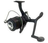 KINGCARP FREESPOOL Size 50 Rear Drag Fixed Spool Single Bearing Fishing Reel Pre Spooled with 15lbs Line - Ideal for Lake or River [11-1050KC]