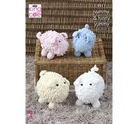 KingCole Pig Yummy & Funny Knitting Pattern 9111