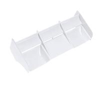 KINGCOO 1:8 Plastic Tail Wing RC Car Body Shell Rear Wing for 1/8 Scale Short-Course Off-Road Racing Buggy RC Model Car Truck Accessories Spare Parts (White)